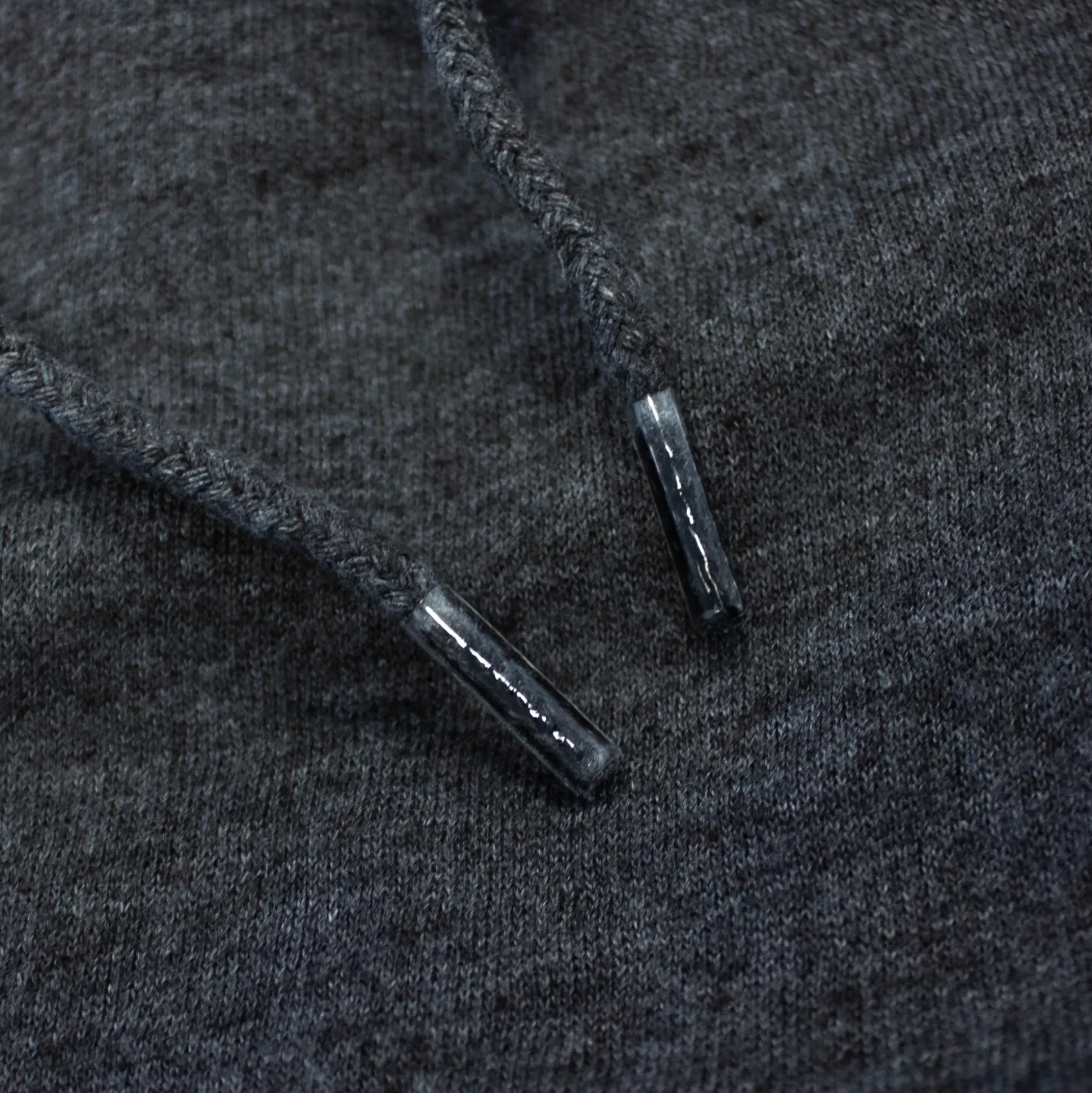 Bigdude Open Hem Joggers Charcoal