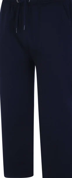 Bigdude Open Hem Joggers Navy