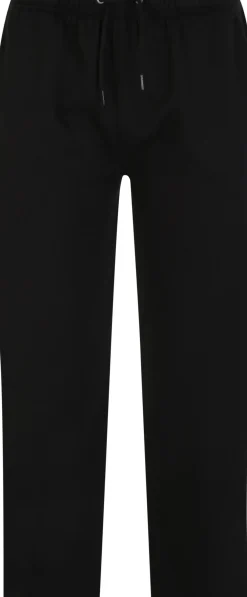 Bigdude Open Hem Joggers Twin Pack Black/Navy