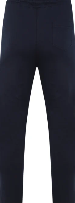 Bigdude Open Hem Loop Back Joggers Navy