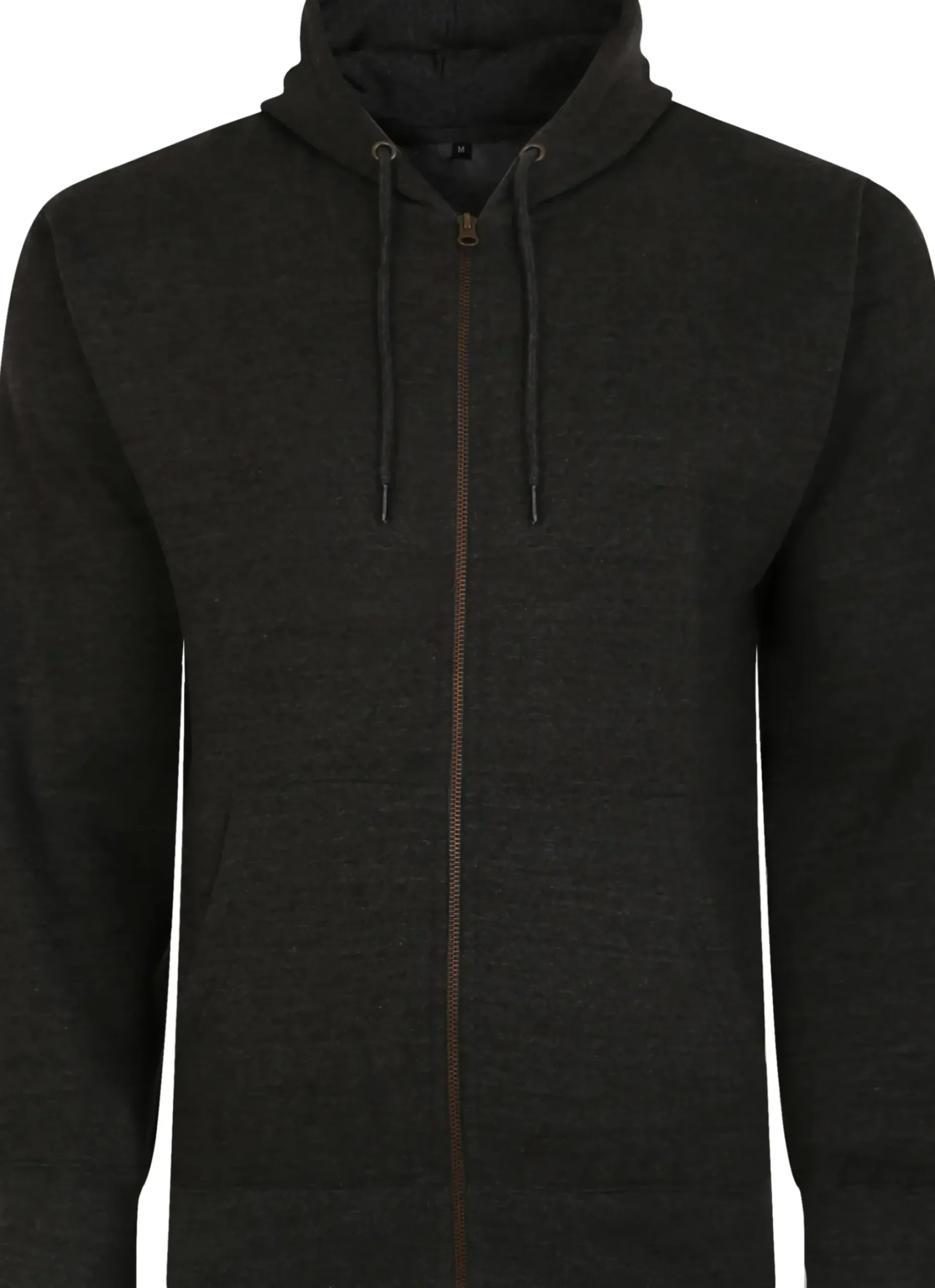 Bigdude Original Full Zip Hoody Charcoal Tall
