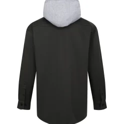 Bigdude Overshirt With Hood Charcoal