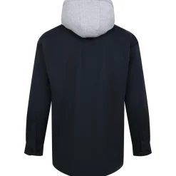 Bigdude Overshirt With Hood Navy