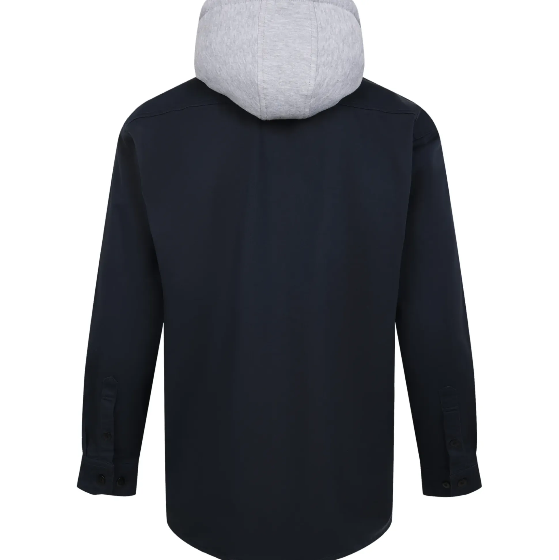 Bigdude Overshirt With Hood Navy