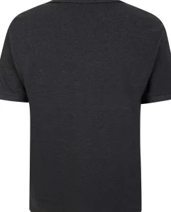 Bigdude 3 Pack Plain Polo Shirts Black/Charcoal/Navy