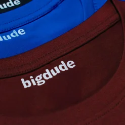 Bigdude 3 Pack Plain T-Shirts
