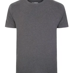 Bigdude 5 Pack Plain T-Shirts Multi Tall