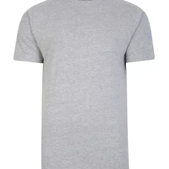 Bigdude 5 Pack Plain T-Shirts Multi Tall