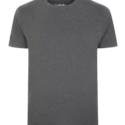 Bigdude 5 Pack Plain T-Shirts Multi Tall