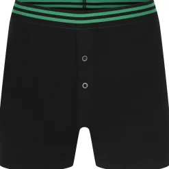 Bigdude 5 Pack Relaxed Fit Boxer Shorts Black