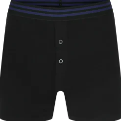 Bigdude 5 Pack Relaxed Fit Boxer Shorts Black