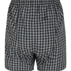 Bigdude 3 Pack Woven Boxer Shorts Navy