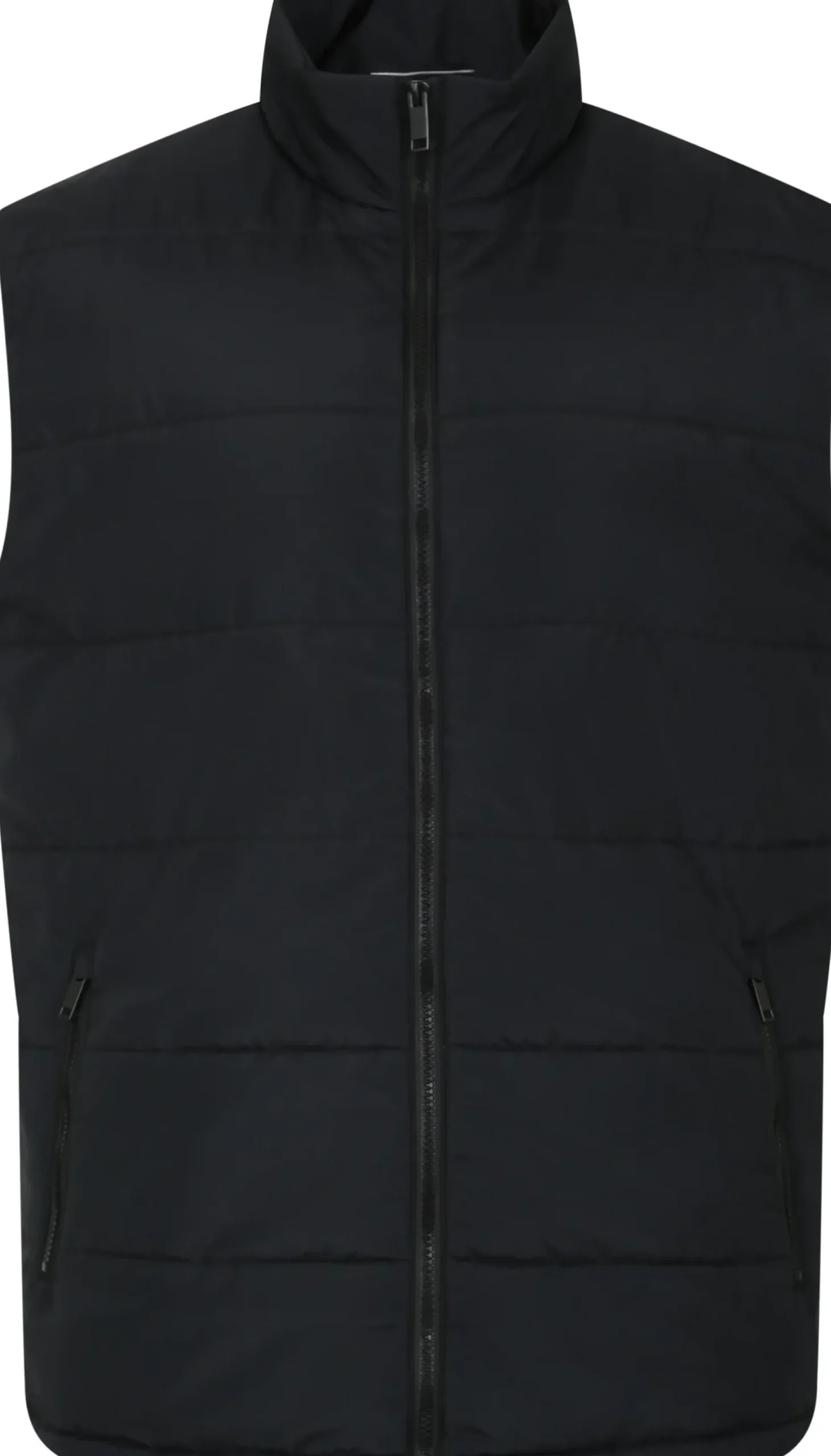 Bigdude Padded Gilet Black