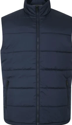 Bigdude Padded Gilet Navy