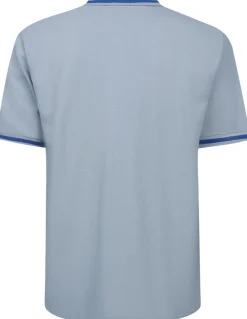 Bigdude 65 Pique Polo Light Blue