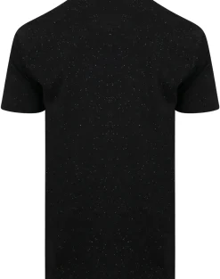 Bigdude Plain Crew Neck T-Shirt With Pocket Black Tall