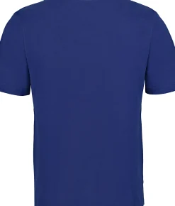 Bigdude Plain Crew Neck T-Shirt Violet Tall