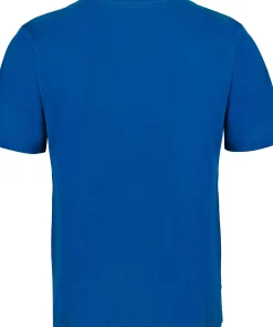 Bigdude Plain Crew Neck T-Shirt Royal Blue