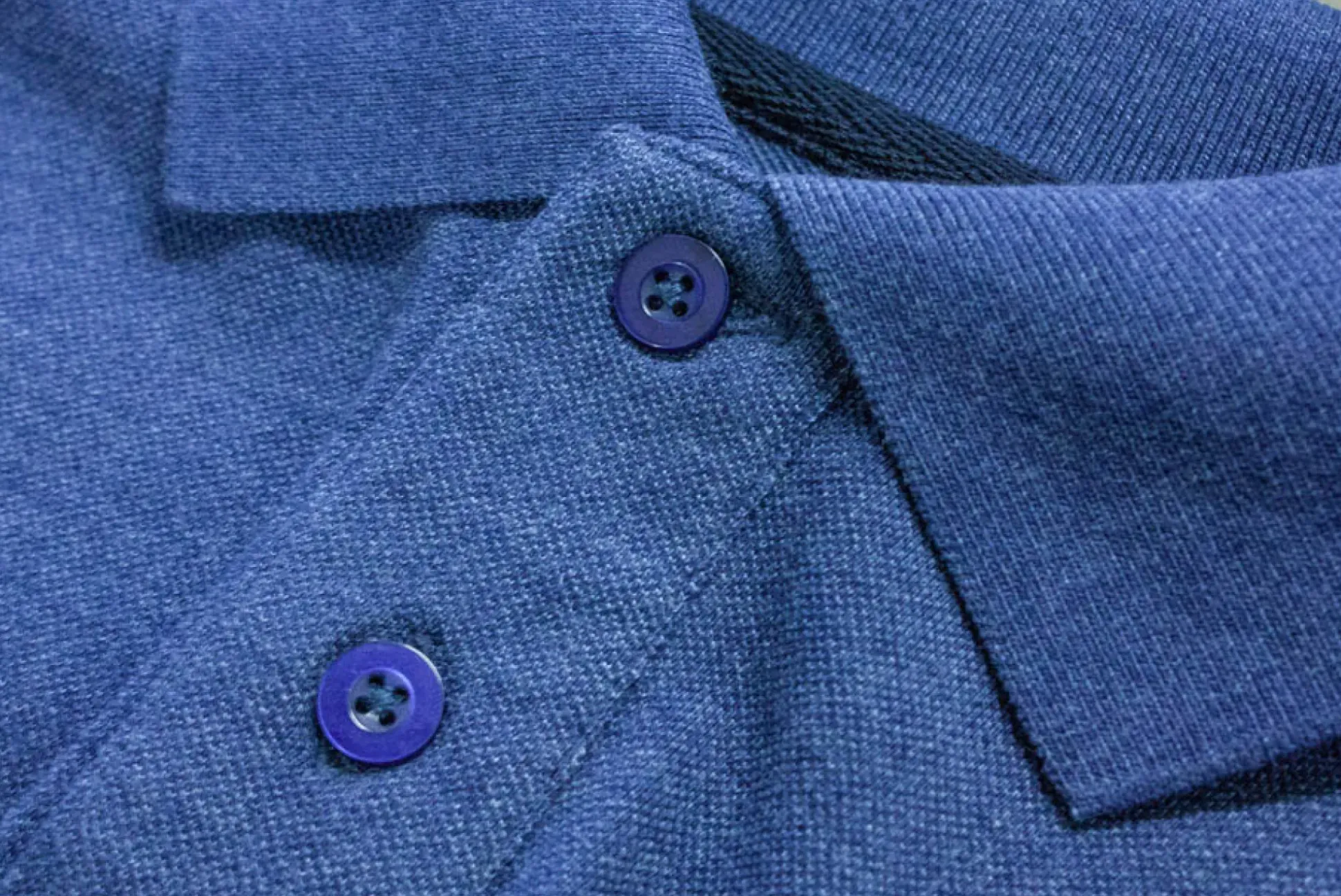 Bigdude Plain Polo Shirt Denim