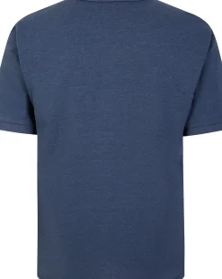 Bigdude Plain Polo Shirt Denim