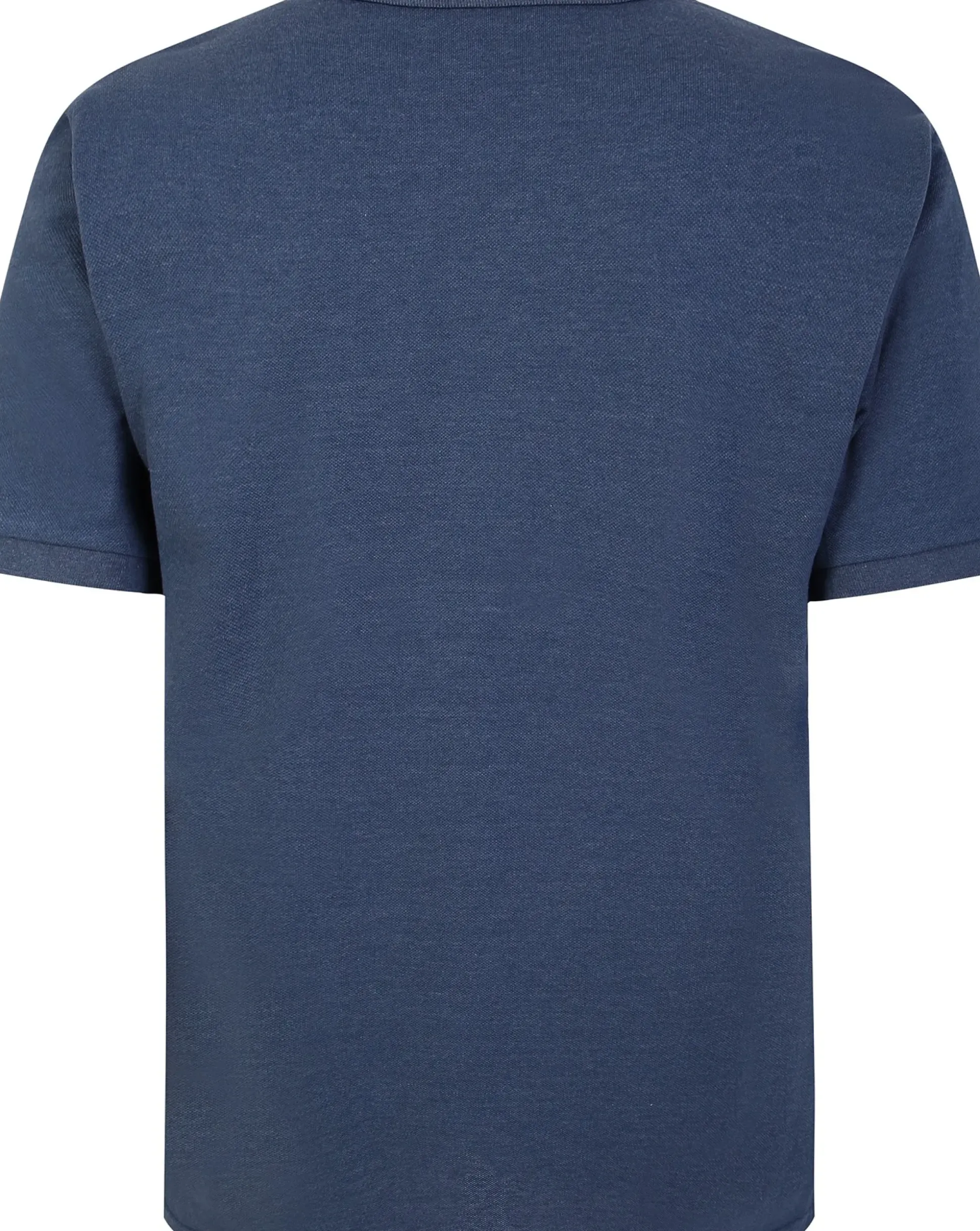 Bigdude Plain Polo Shirt Denim