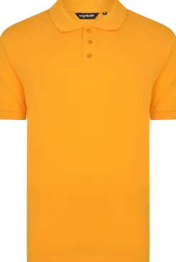 Bigdude Plain Polo Shirt Orange
