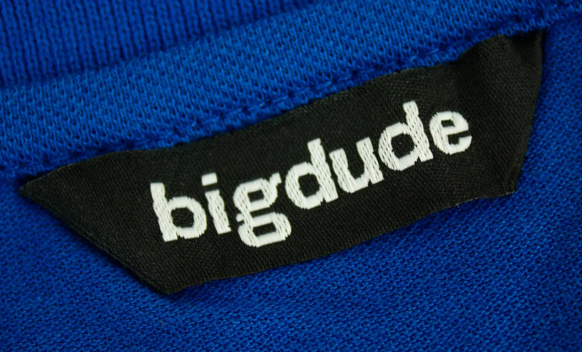 Bigdude Plain Polo Shirt Royal Blue