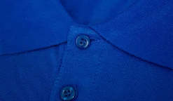 Bigdude Plain Polo Shirt Royal Blue