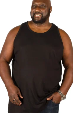 Bigdude Plain Vest Black