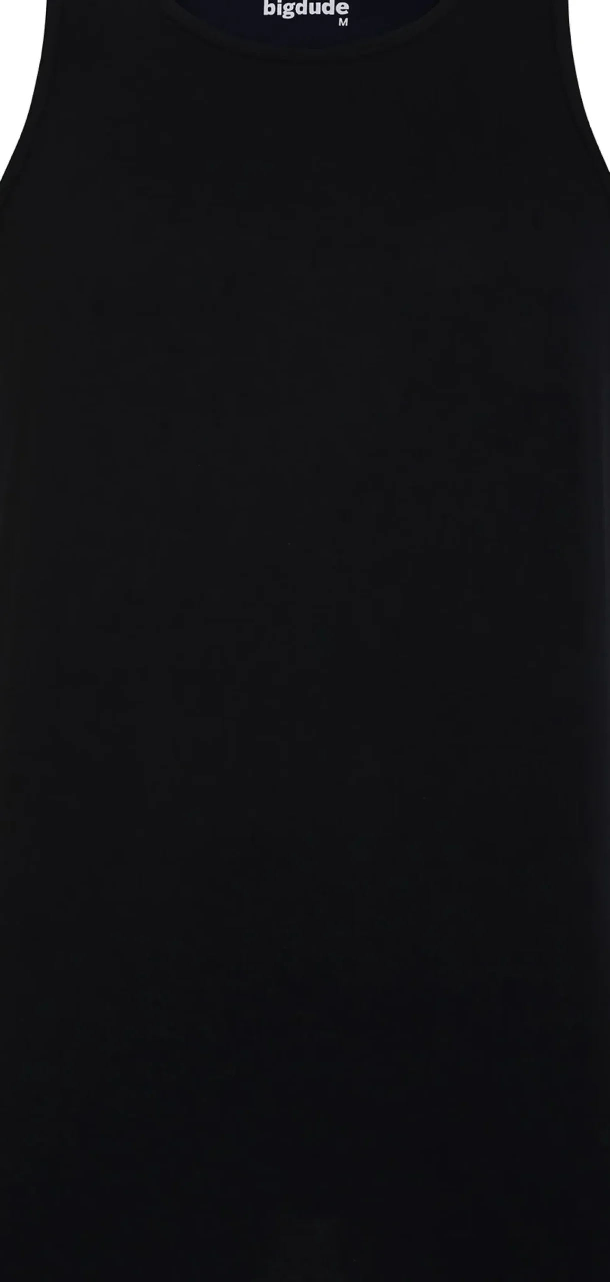 Bigdude Plain Vest Black