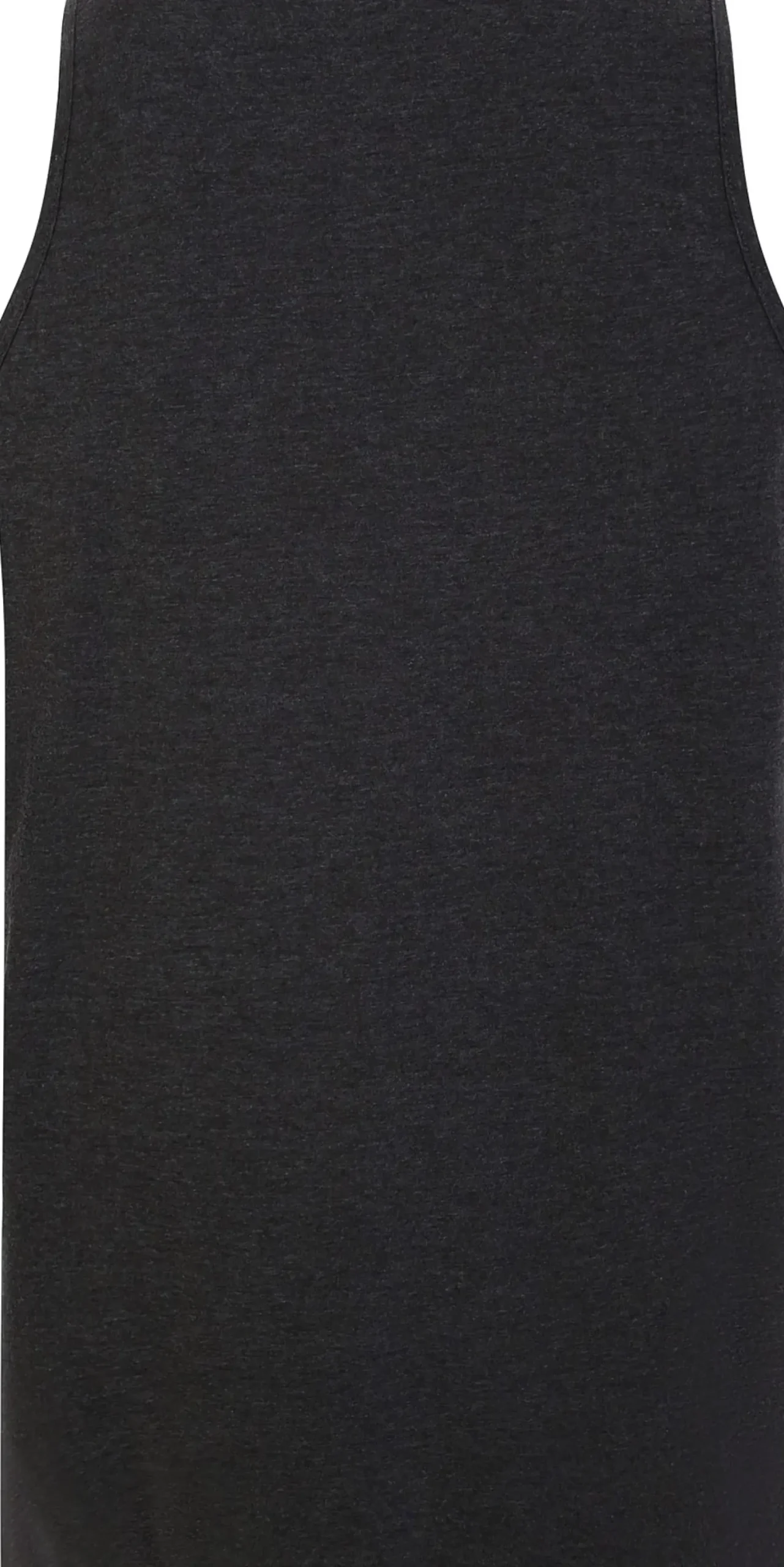 Bigdude Plain Vest Charcoal
