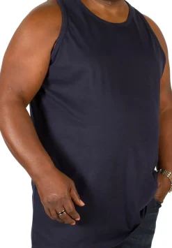 Bigdude Plain Vest Navy