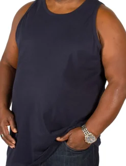 Bigdude Plain Vest Navy