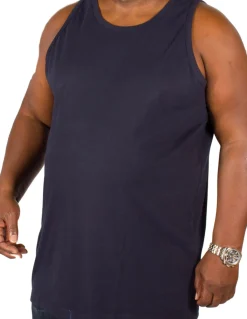 Bigdude Plain Vest Navy