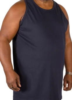 Bigdude Plain Vest Navy