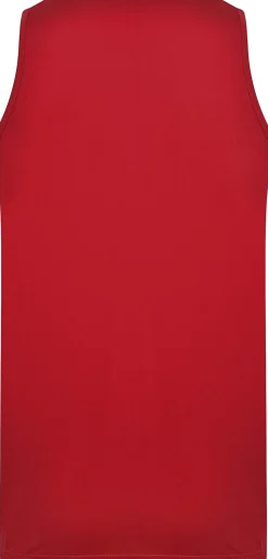 Bigdude Plain Vest Pepper Red Tall