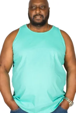 Bigdude Plain Vest Turquoise
