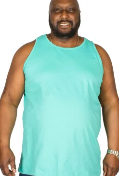 Bigdude Plain Vest Turquoise