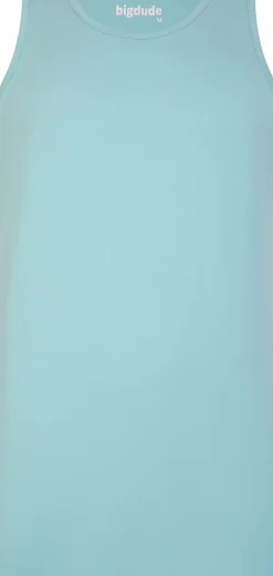 Bigdude Plain Vest Turquoise