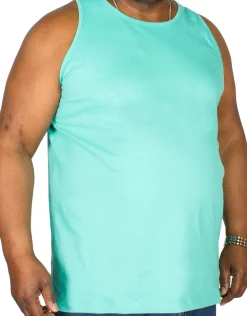Bigdude Plain Vest Turquoise Tall