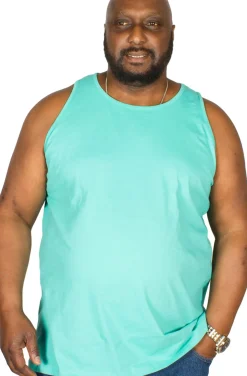 Bigdude Plain Vest Turquoise Tall