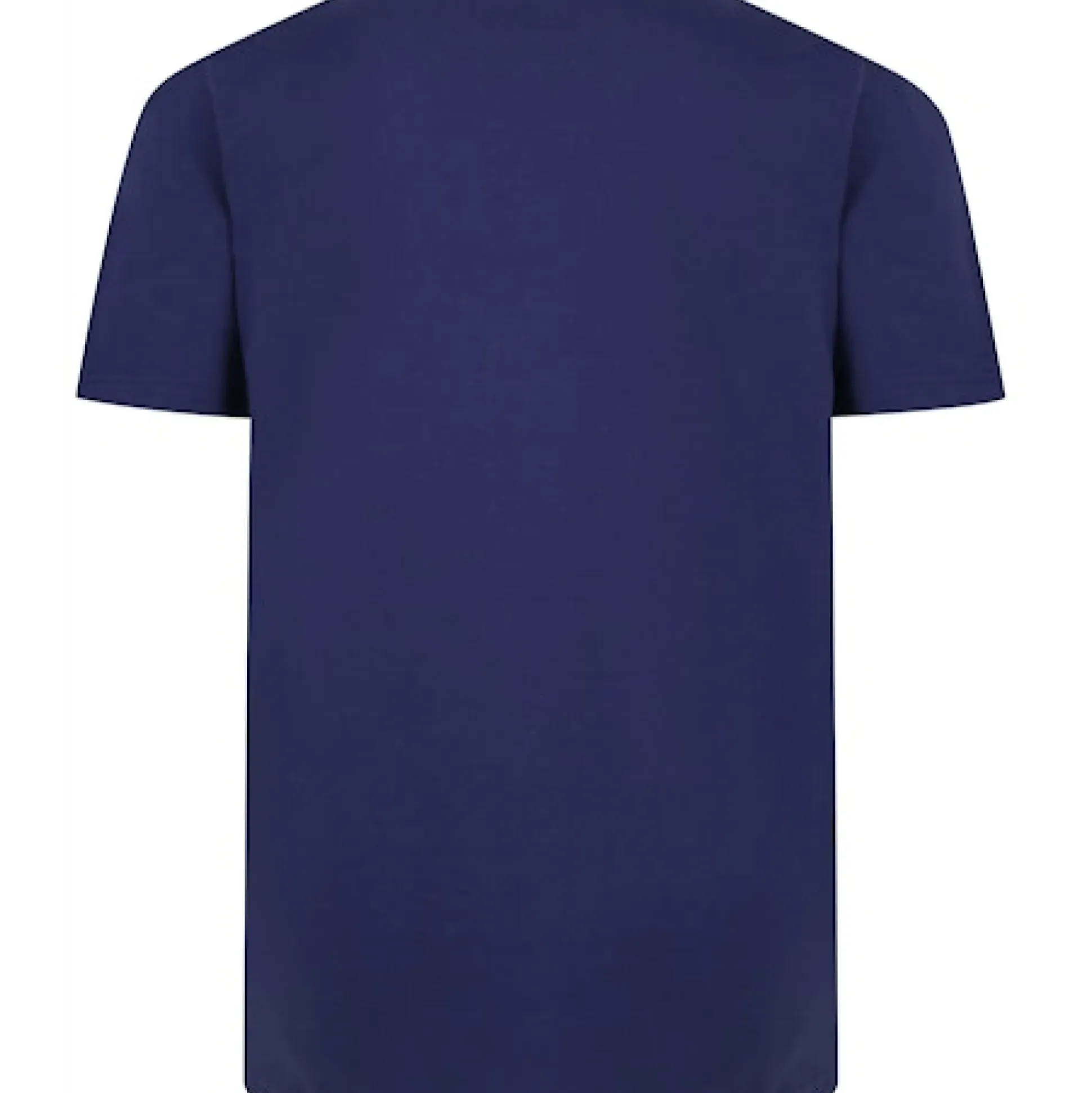 Bigdude Plain V-Neck T-Shirt Navy
