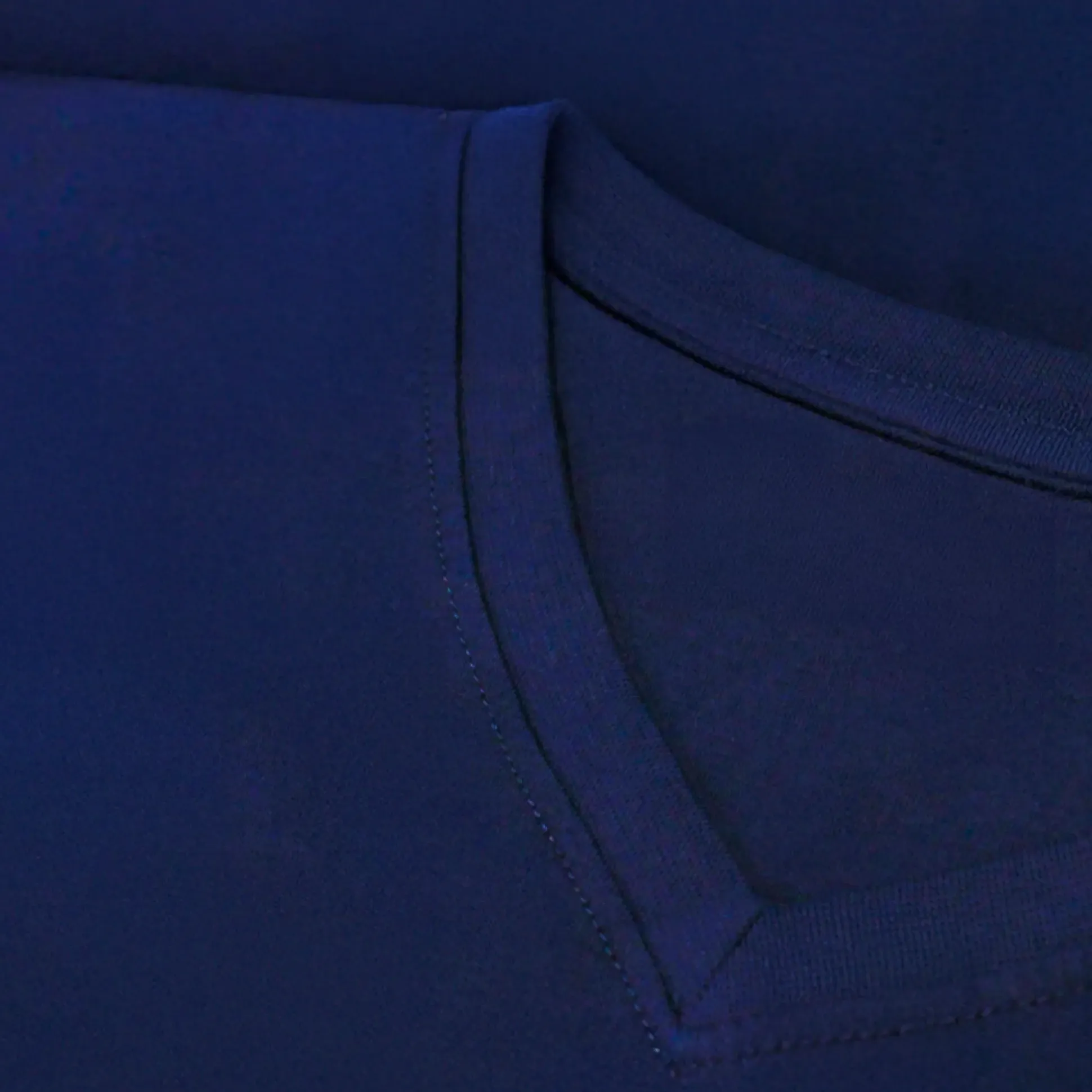 Bigdude Plain V-Neck T-Shirt Navy