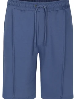Bigdude Pleated Jogger Shorts Dusty Blue