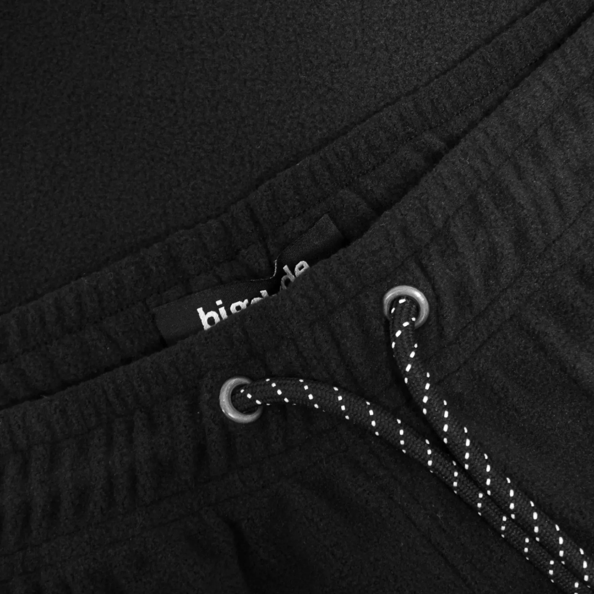 Bigdude Polar Fleece Joggers Black