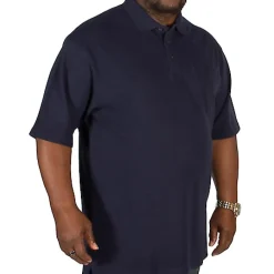Bigdude Polo Shirt With Pocket Navy