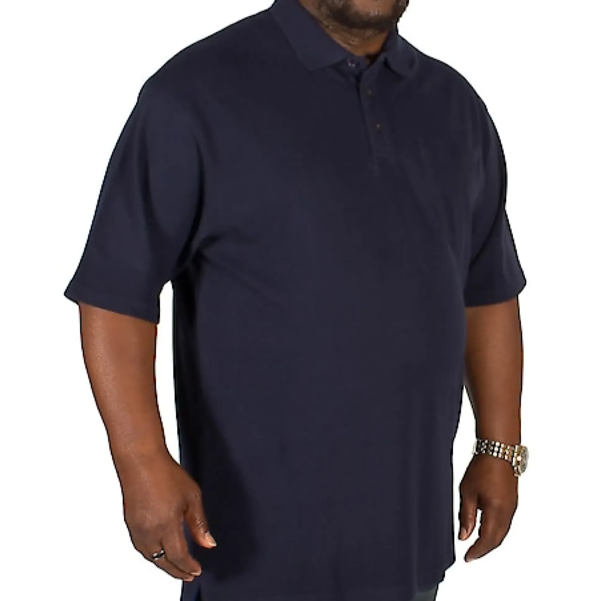 Bigdude Polo Shirt With Pocket Navy
