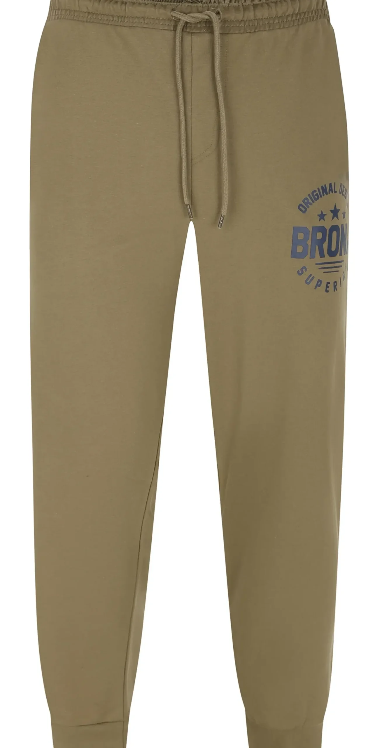 Bigdude Printed Joggers Khaki