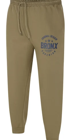 Bigdude Printed Joggers Khaki