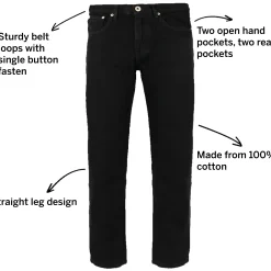 Bigdude Regular Fit Jeans Black